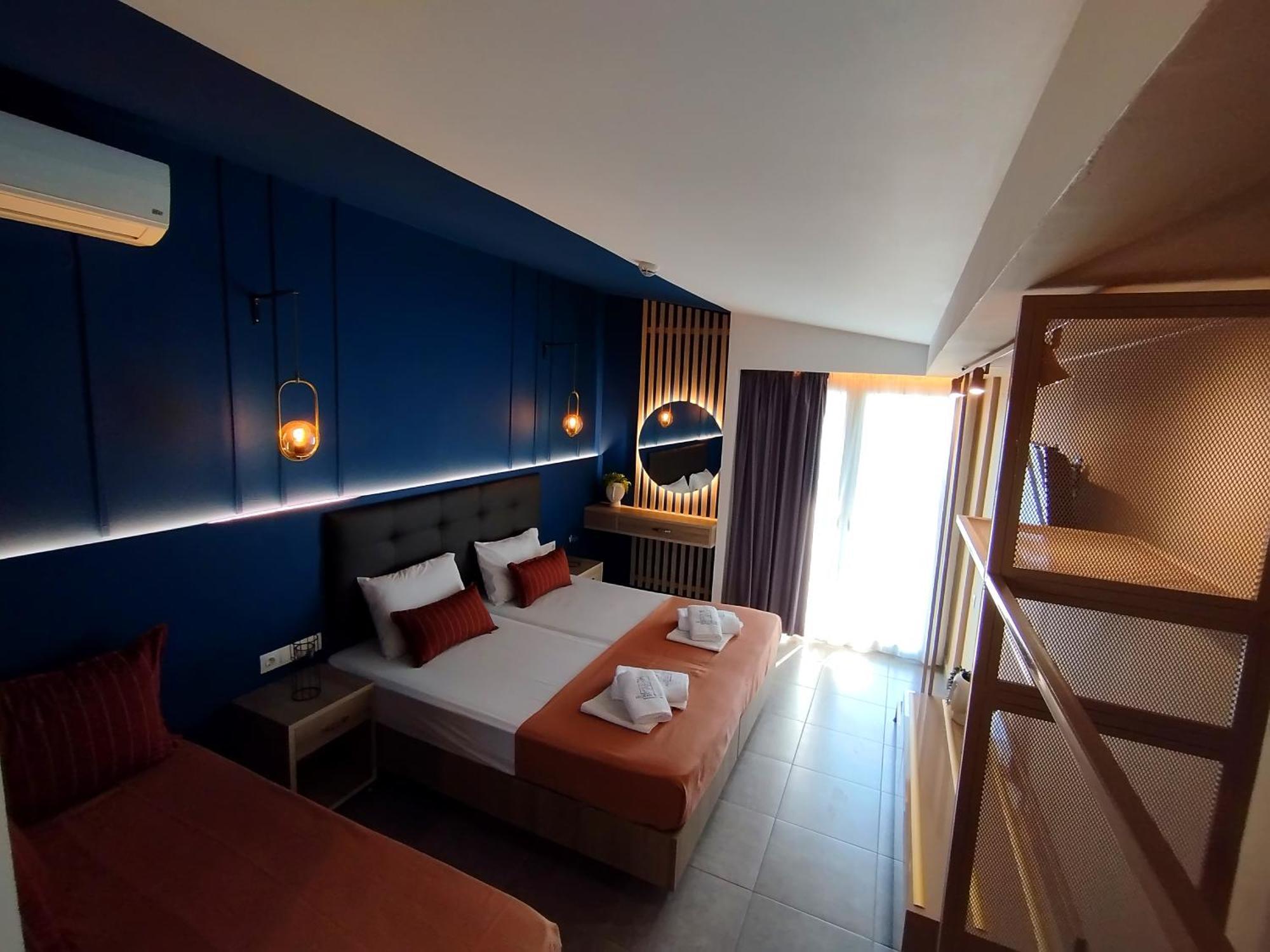 Ferienwohnung Aegean Blue Leptokaryá Zimmer foto