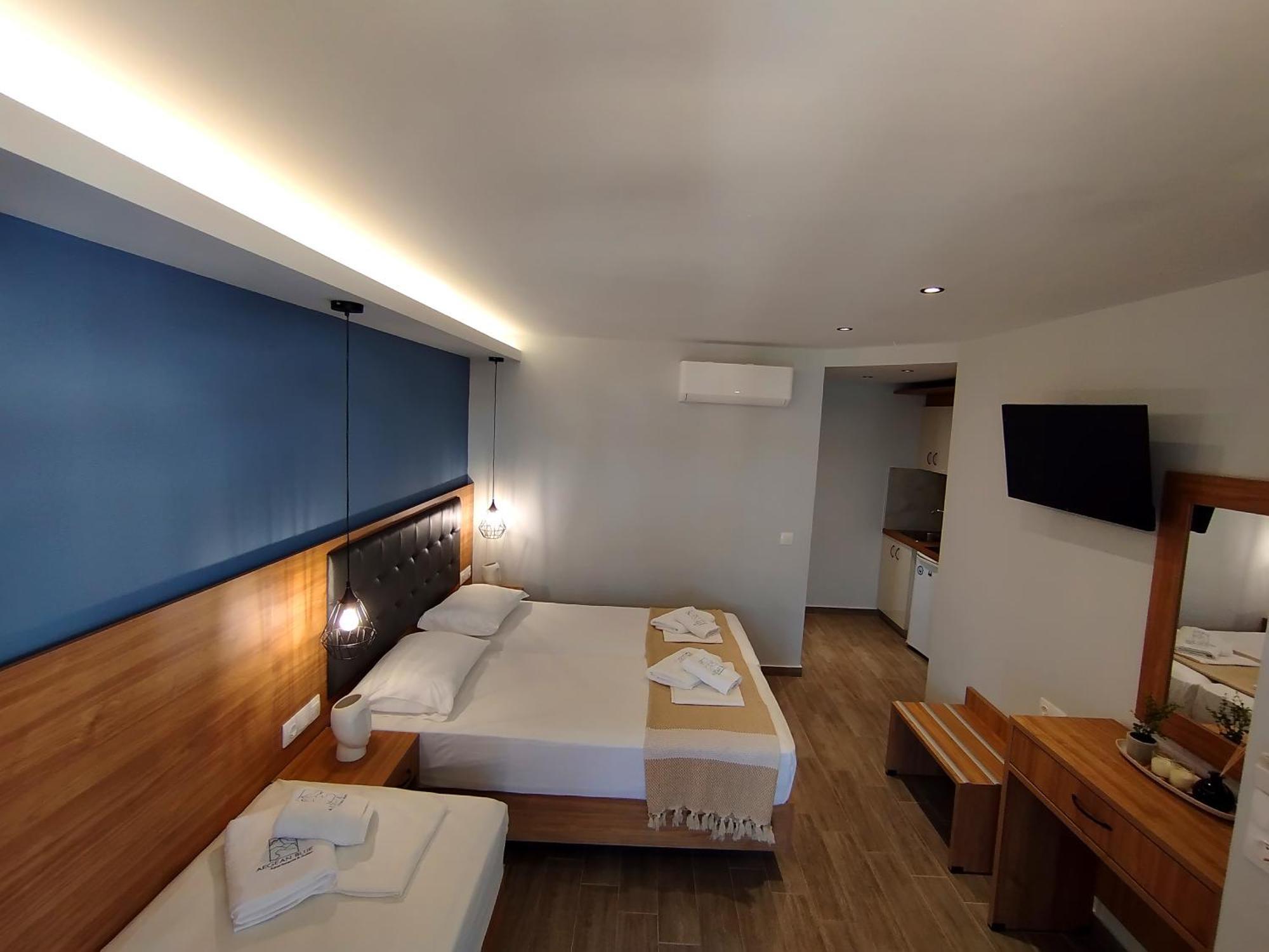 Ferienwohnung Aegean Blue Leptokaryá Exterior foto