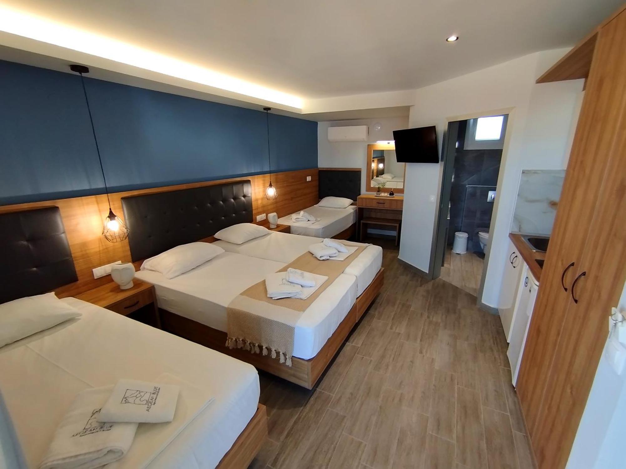 Ferienwohnung Aegean Blue Leptokaryá Zimmer foto